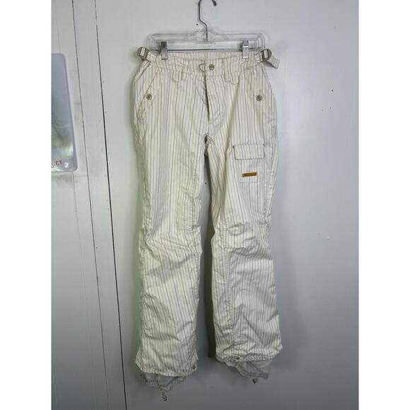 Other - Foursquare Pants Womens Medium Fuji Pinstripe Snowboard Inseam Vents Warm